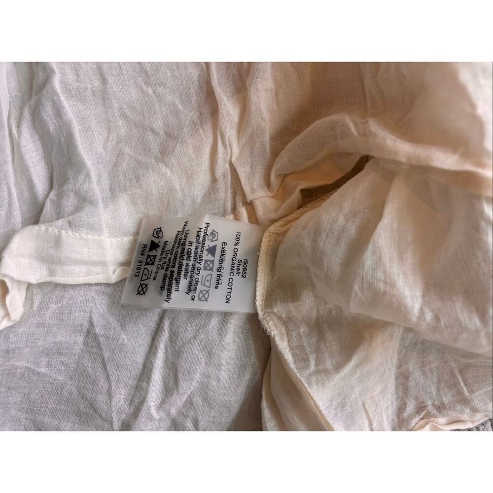 NWOT Hope for Flowers by Tracy Reese Smocked Henley Blouse, $325 B41 - Picture 9 of 9